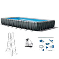 32ft x 16ft x 52in Rectangular Swimming Pool L865