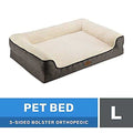 3-Sided Bolster Orthopedic Pet Bed C248