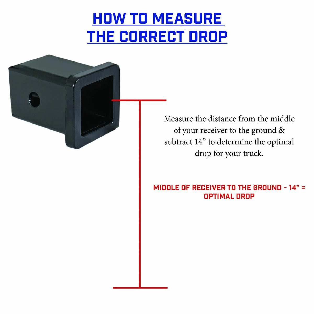 Adjustable 20" Drop Hitch with Dual-Ball, Pintle Lock, Stabilizer Kit for 2" Receiver Y65504