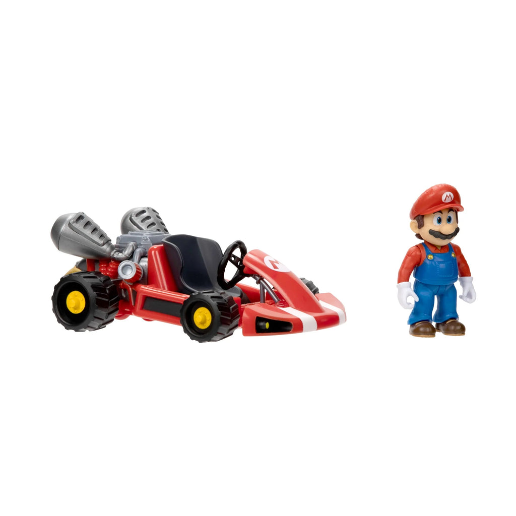 2.5 inch Mario Action Figure with Pull Back Racer T2470