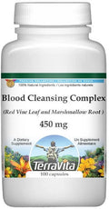 Red Vine Leaf and Marshmallow Root 450 mg 100 Capsules 2-Pack V3937