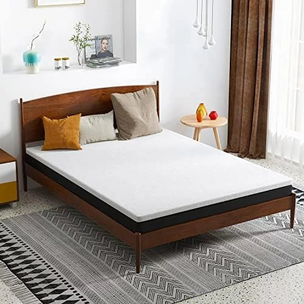 White 6 in 1 Memory Foam Mattress A908396