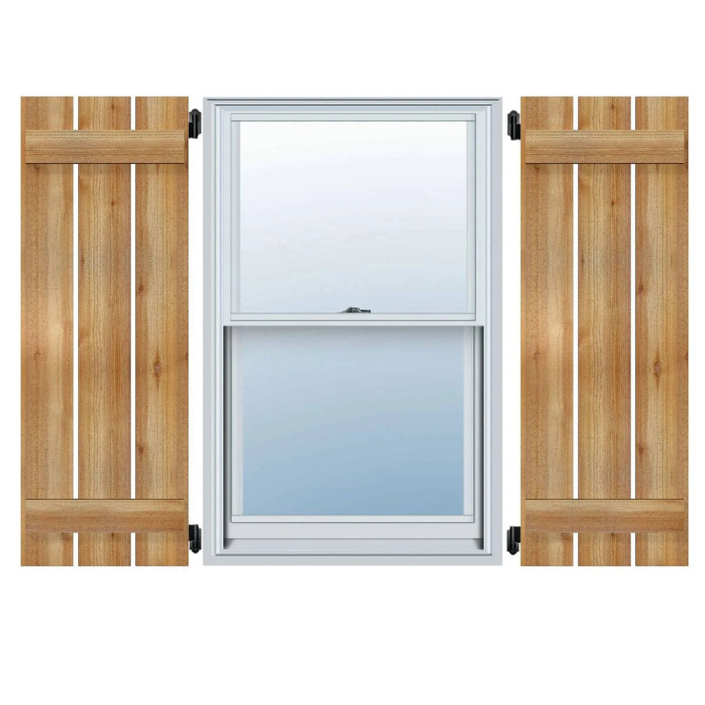 Rough Sawn Board-n-Batten Shutters C547