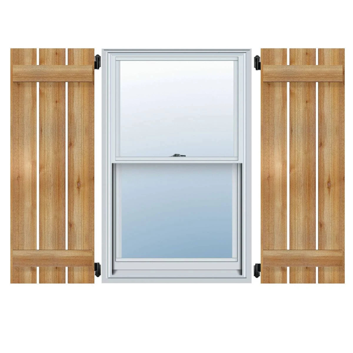 Rough Sawn Board-n-Batten Shutters C547