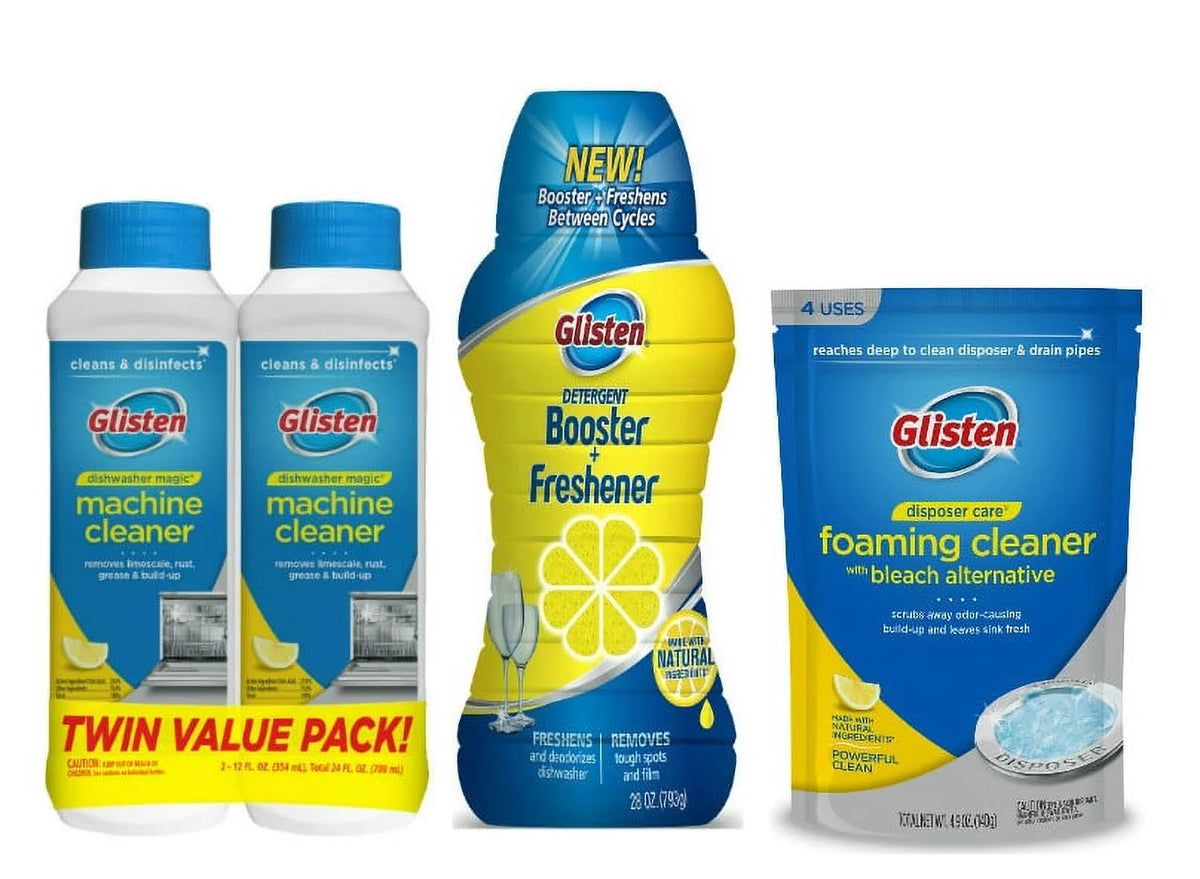 Dishwasher Cleaner and Disinfectant 2-Pack X205