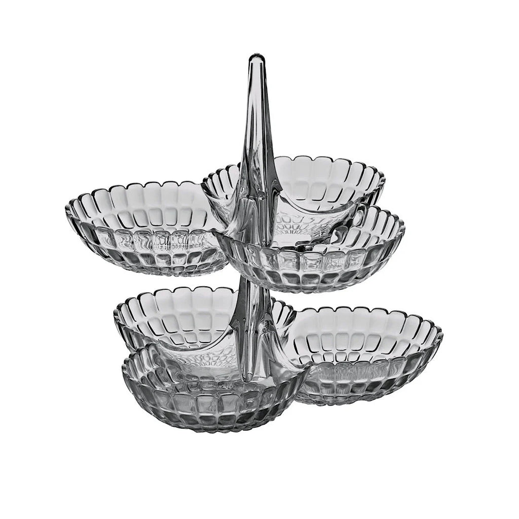 Set of 2 Hors d’oeuvres dish Sky Grey F382350