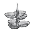 Set of 2 Hors d’oeuvres dish Sky Grey F382350