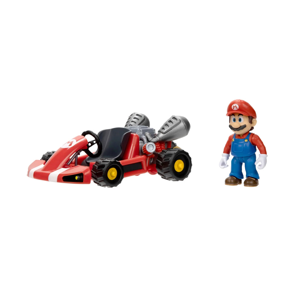 2.5 inch Mario Action Figure with Pull Back Racer T2470