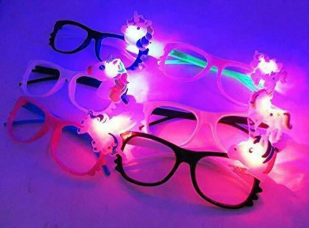 Unicorn LED Light Up Glasses B276000