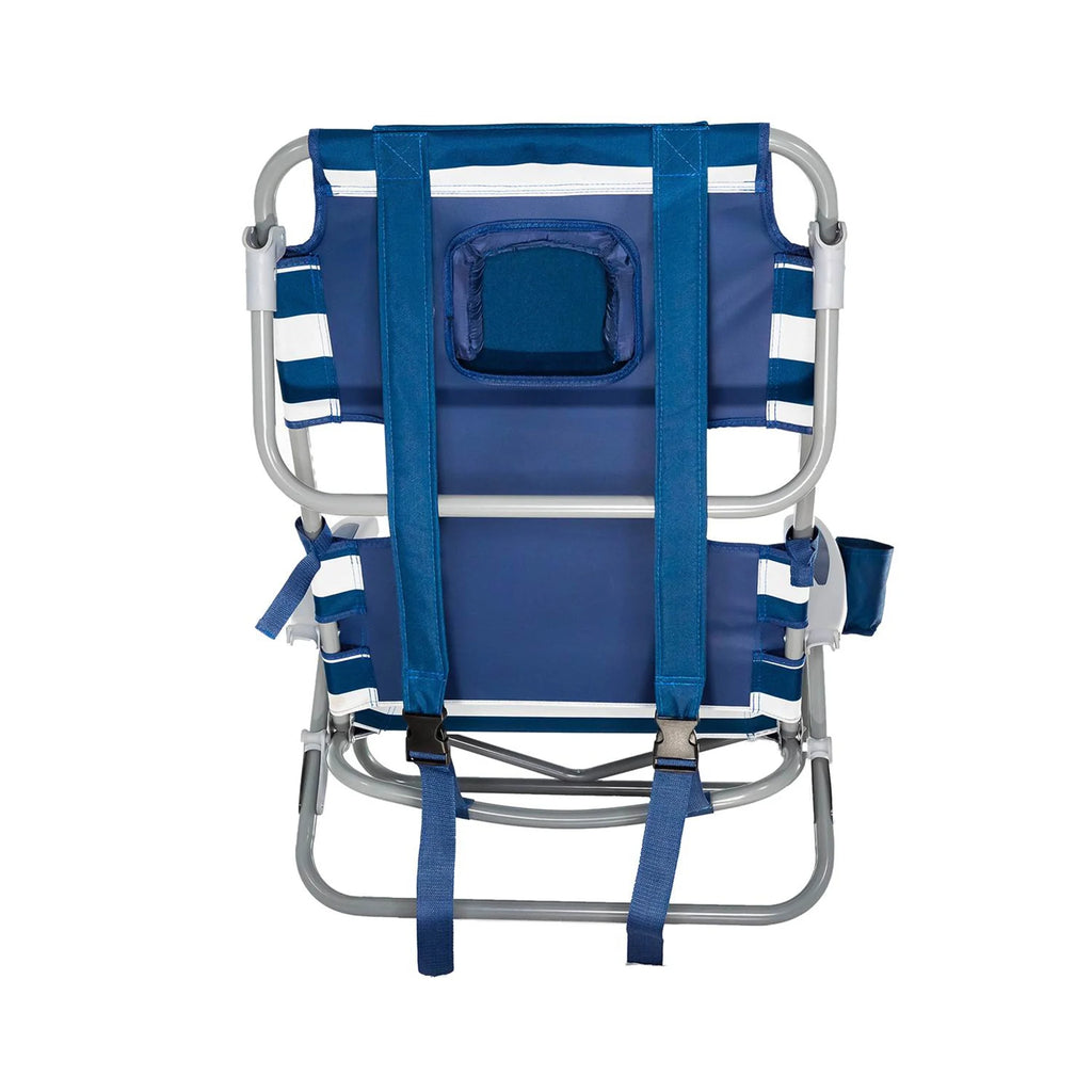 Stripped Blue Beach Chair J192