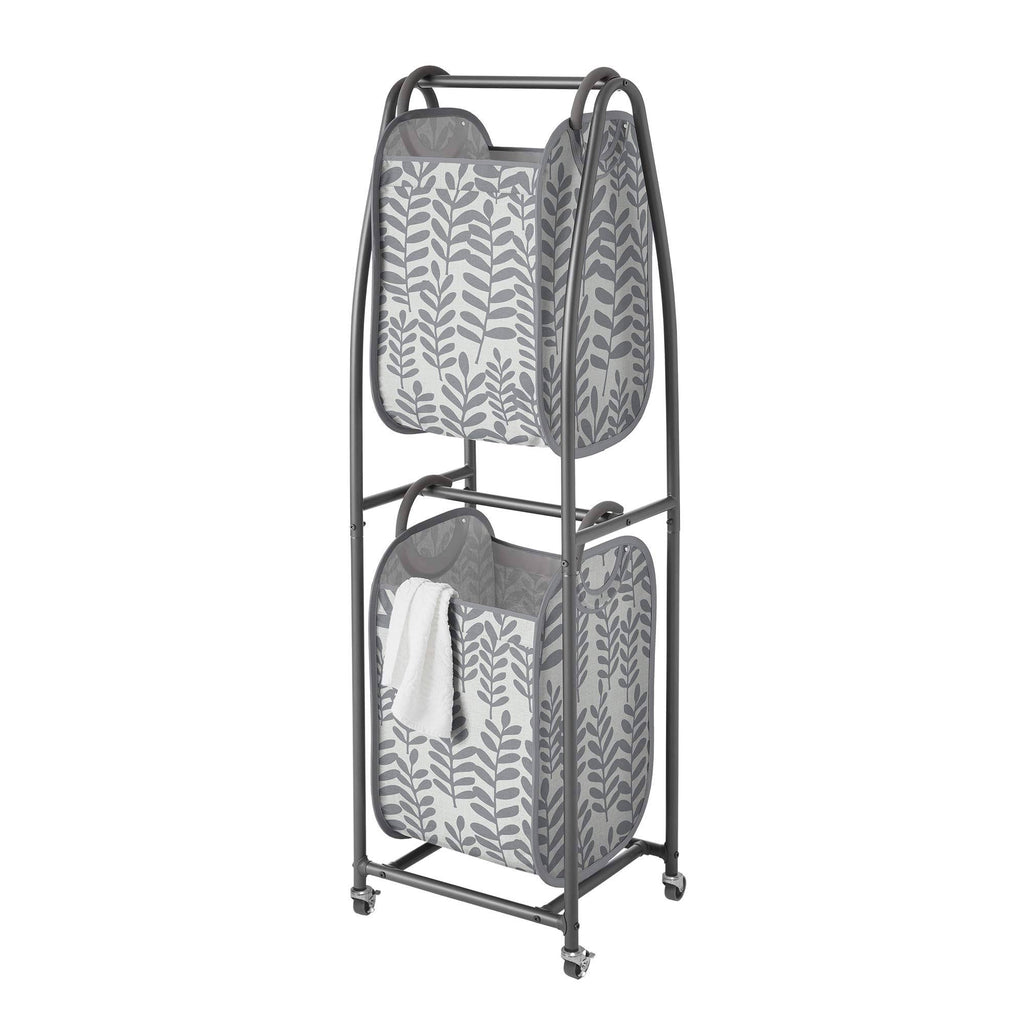 2-Tier Rolling Laundry Sorter K364