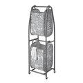 2-Tier Rolling Laundry Sorter K364