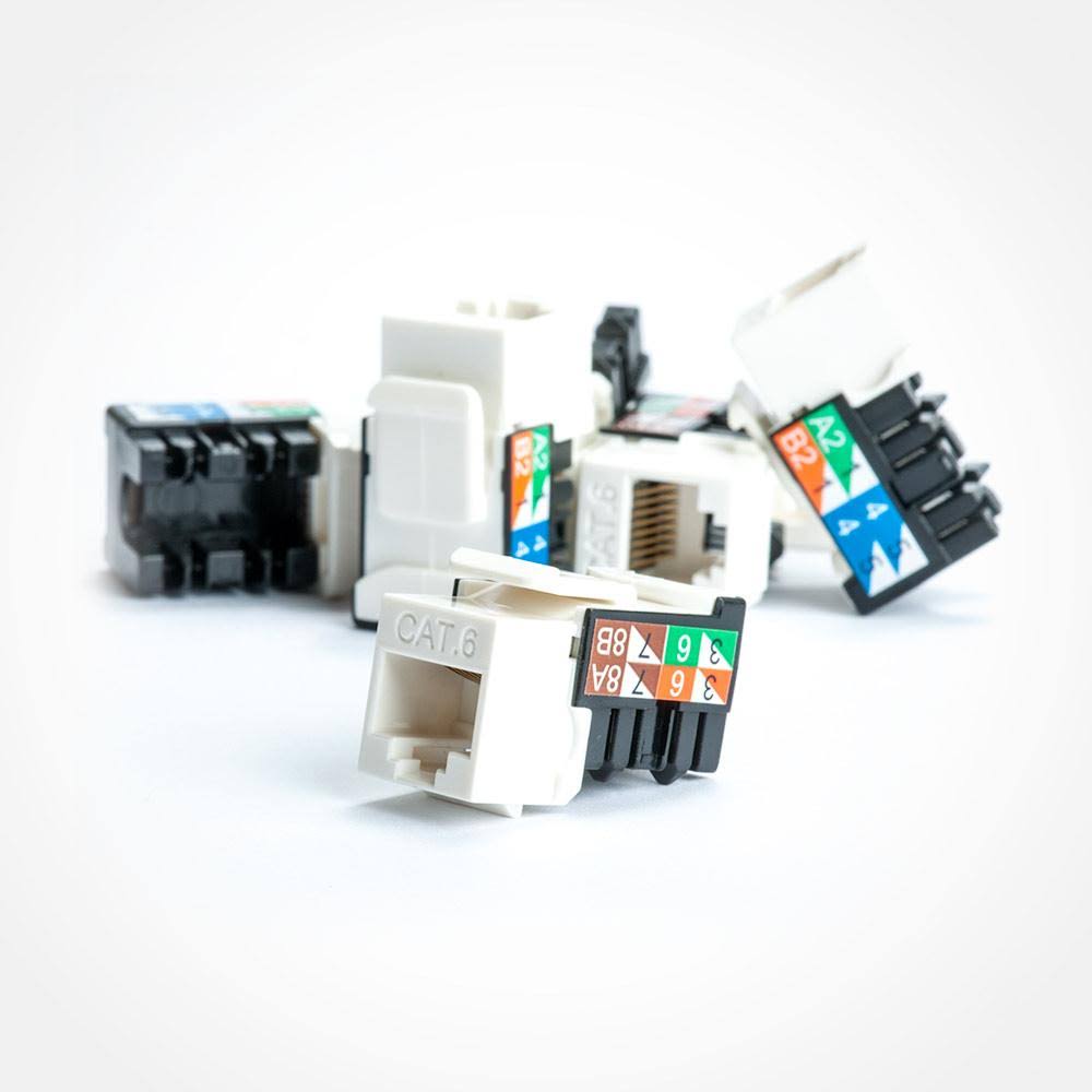 Cat6 Keystone Jack 25 Pack B526435
