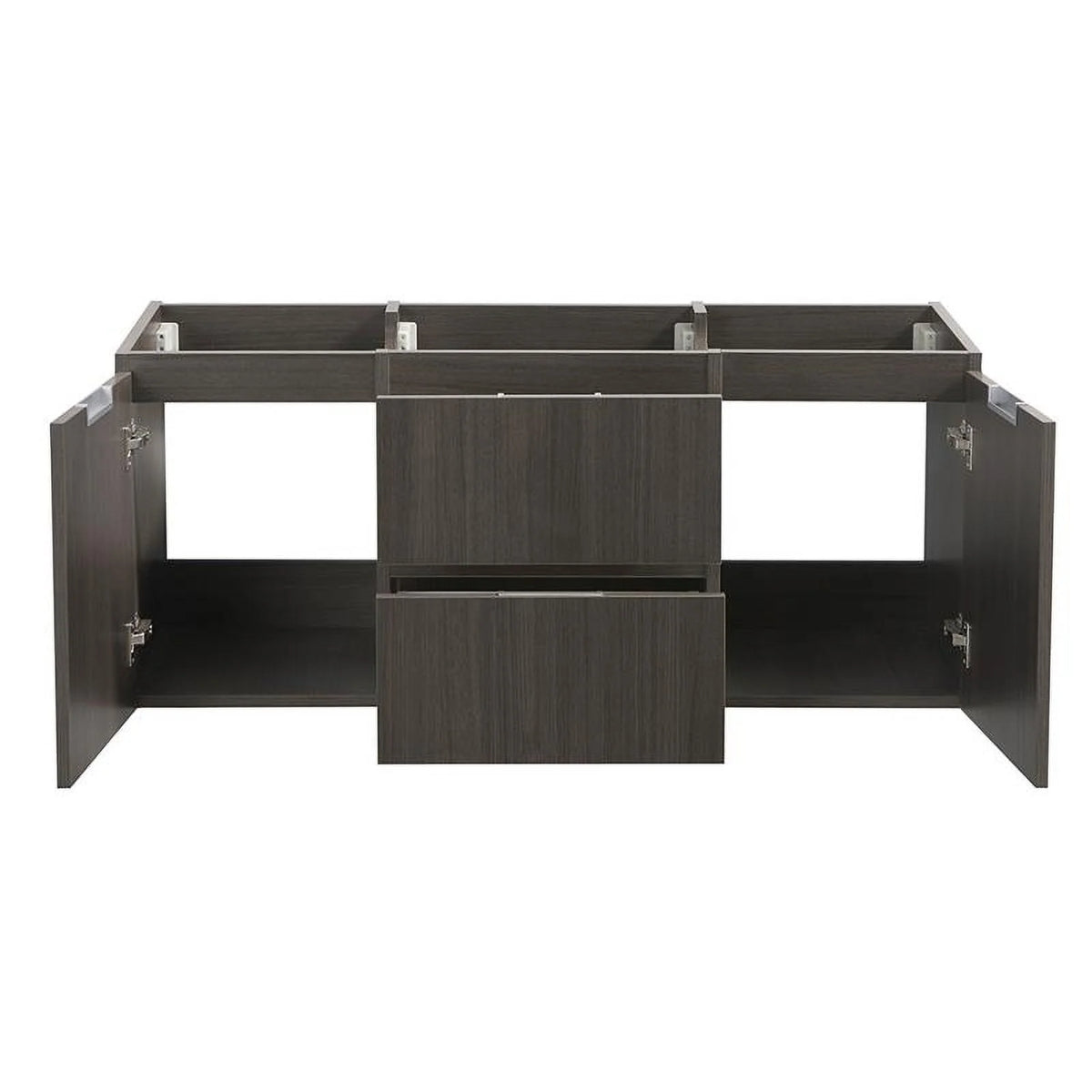 48" Double Sink Wood Bathroom Cabinet Y75562