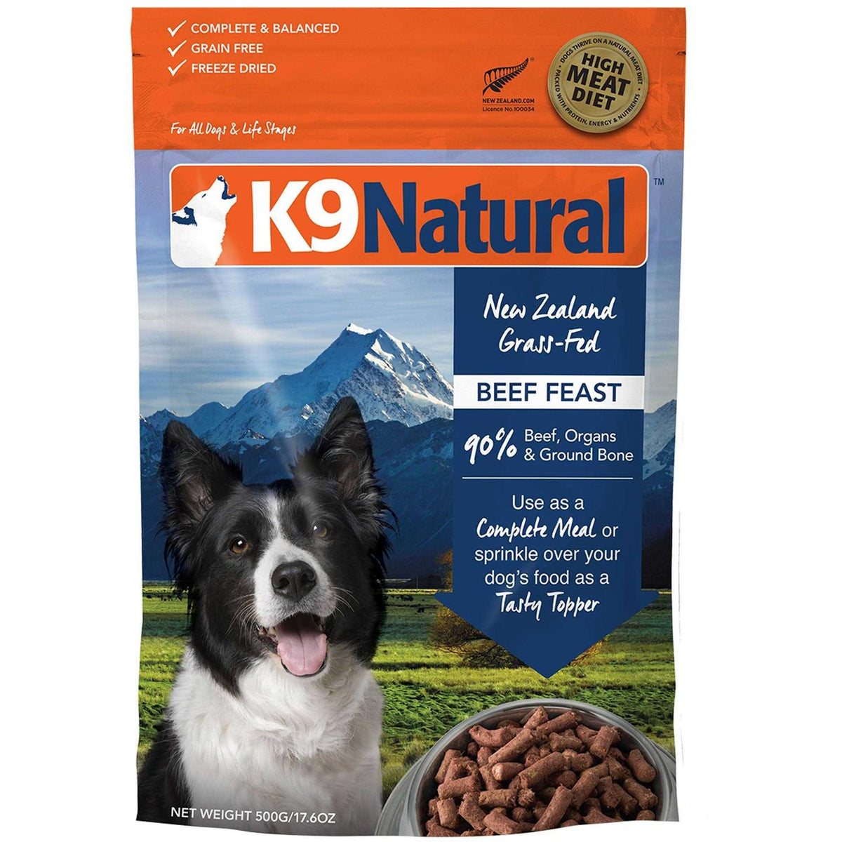 Freeze-Dried Dog Food F712