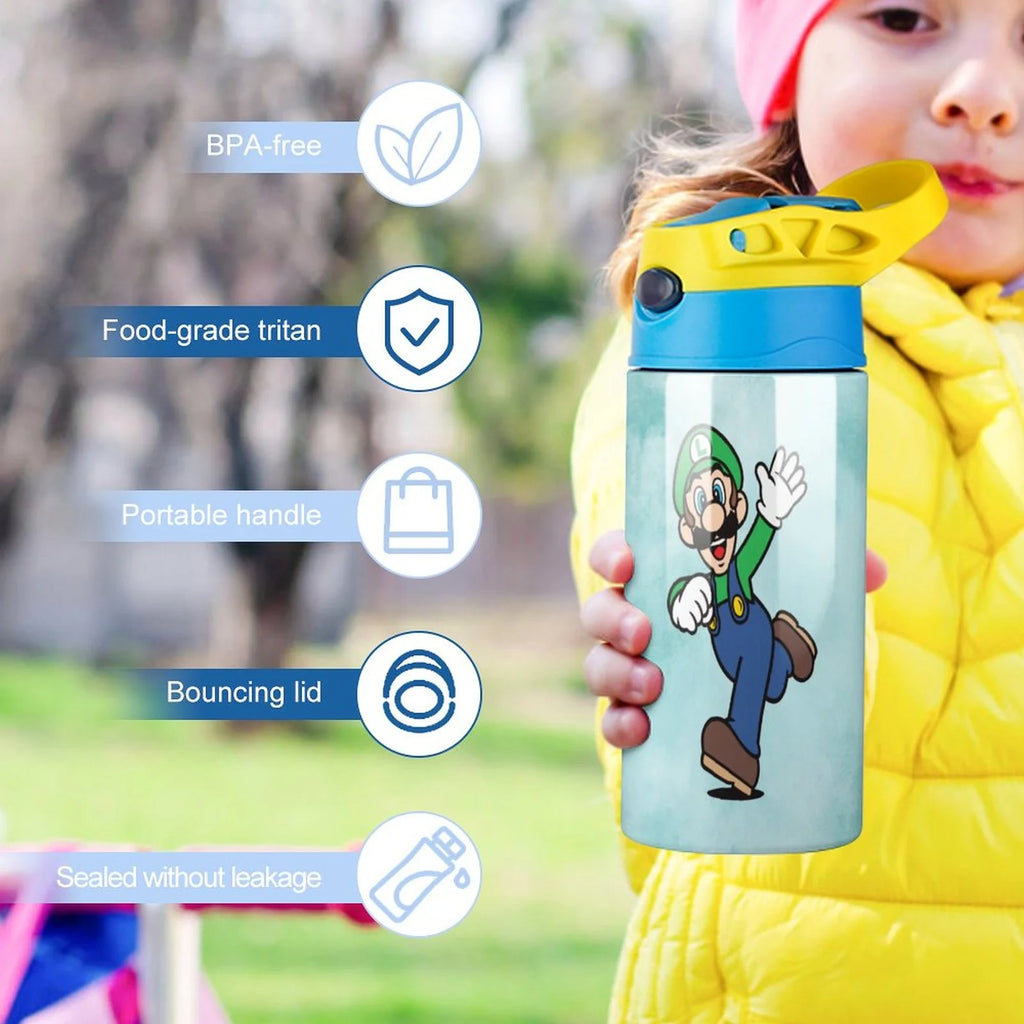 Insulated Stainless Steel Water Bottle with Straw Leak-Proof Z992