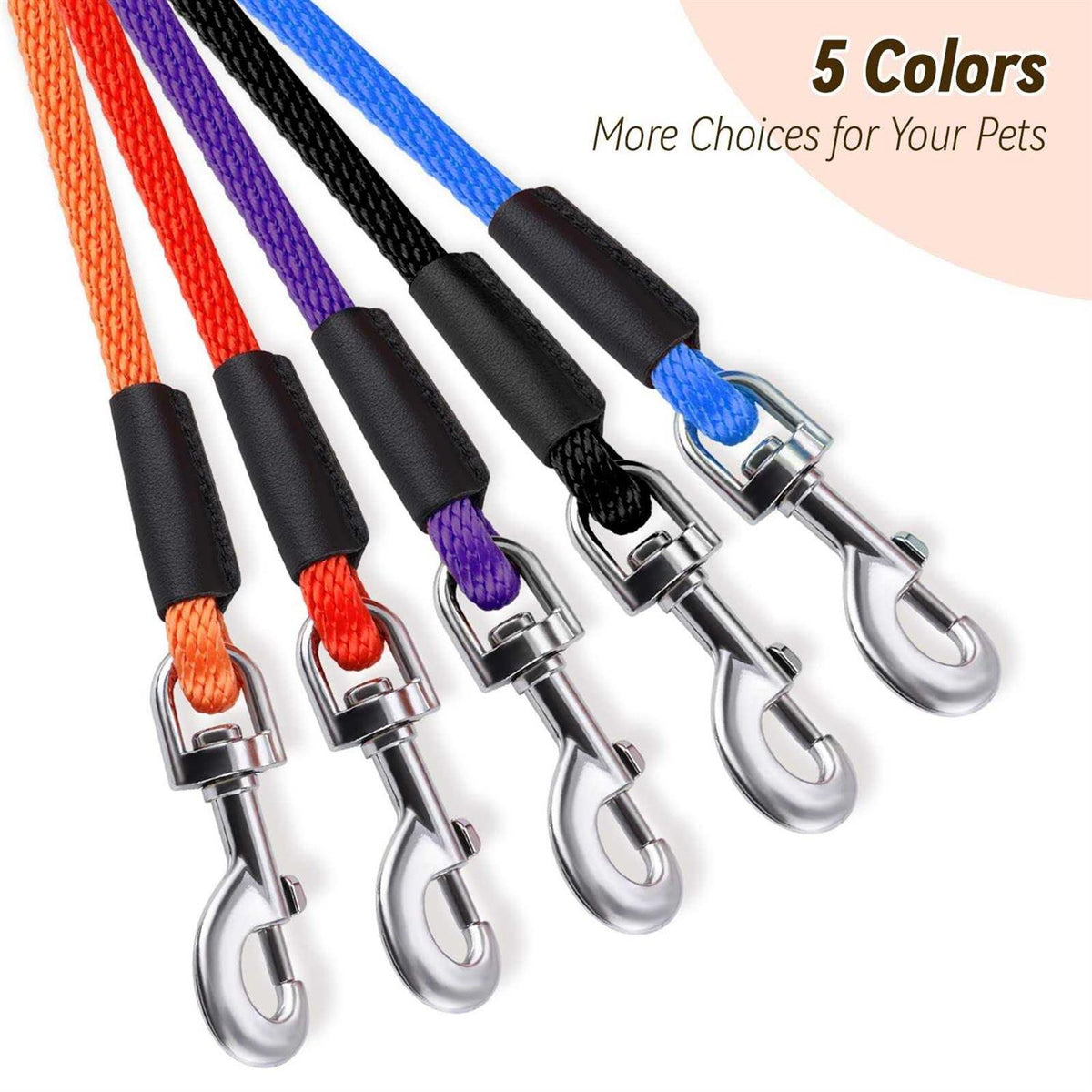 Long Lead Dog Leash Heavy Duty 10ft 15ft 30ft 50ft J221