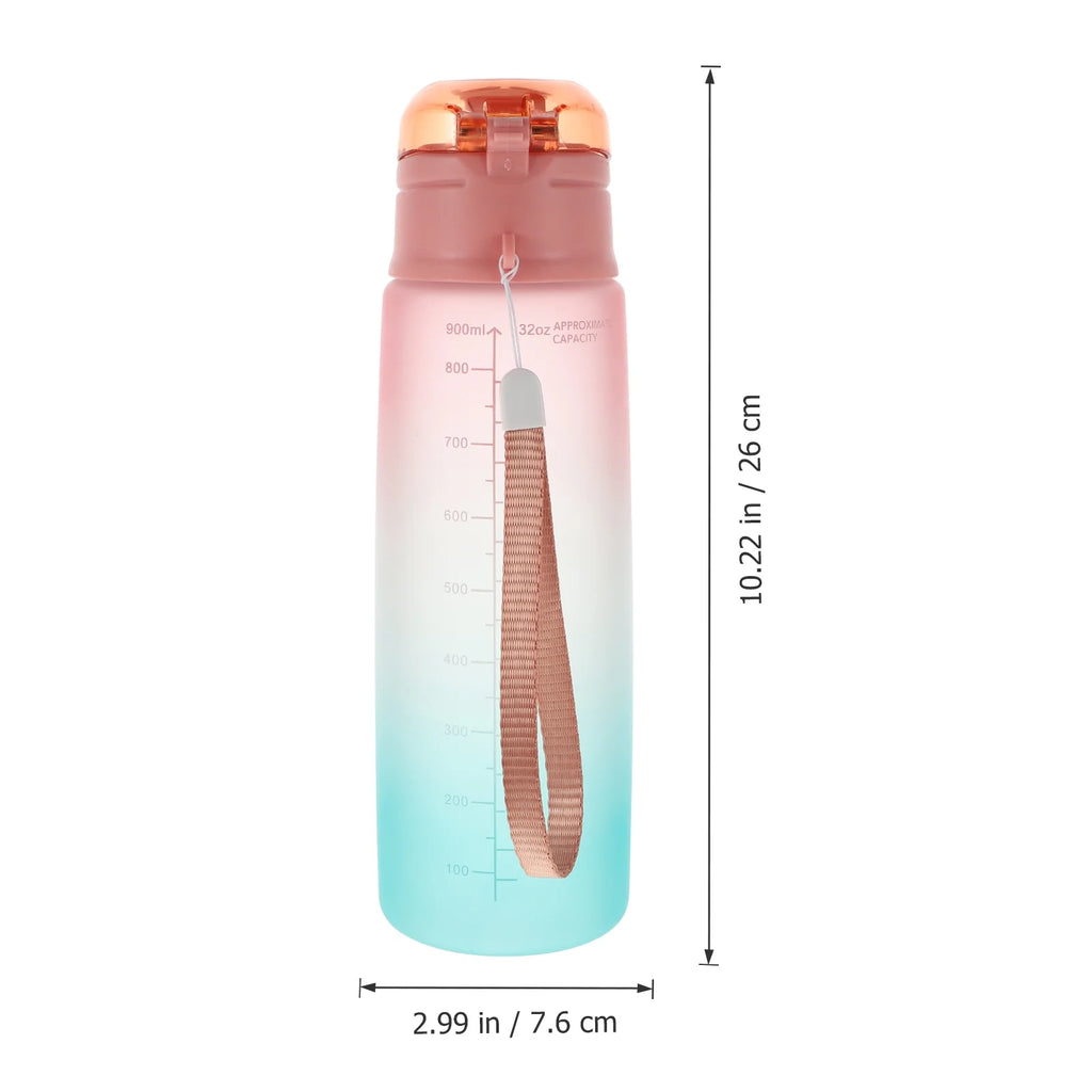 2 pcs Gradient Water Bottle E4167