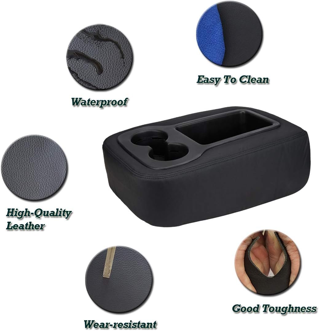 Black Center Console Cover Pack of 2 B622433