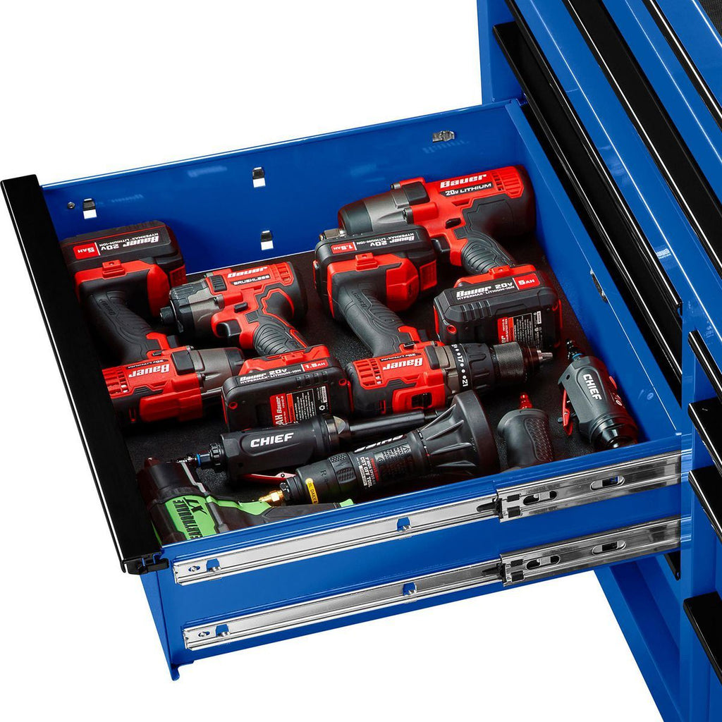 42 in. x 22 in. Blue Roll Cab K114
