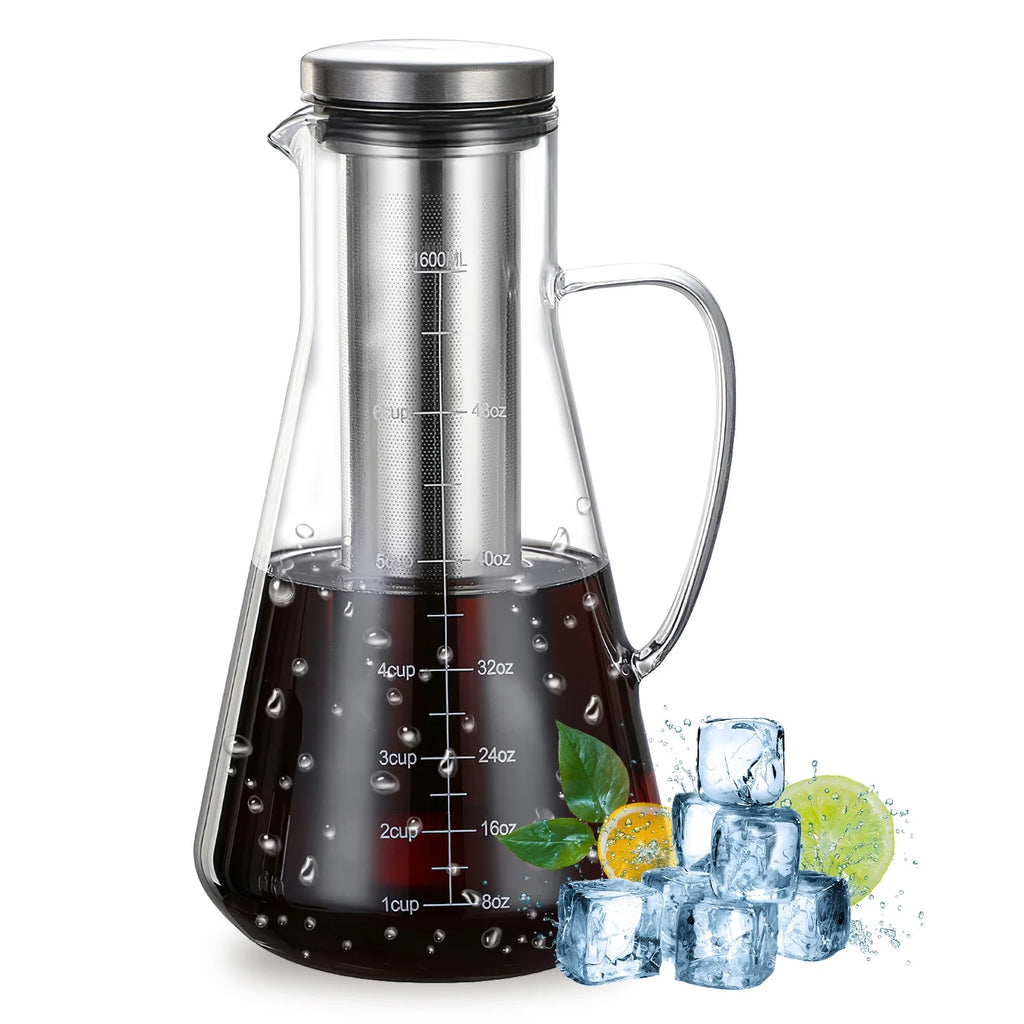 Cold Brew Coffee Maker Glass Pitcher with Filter L1059