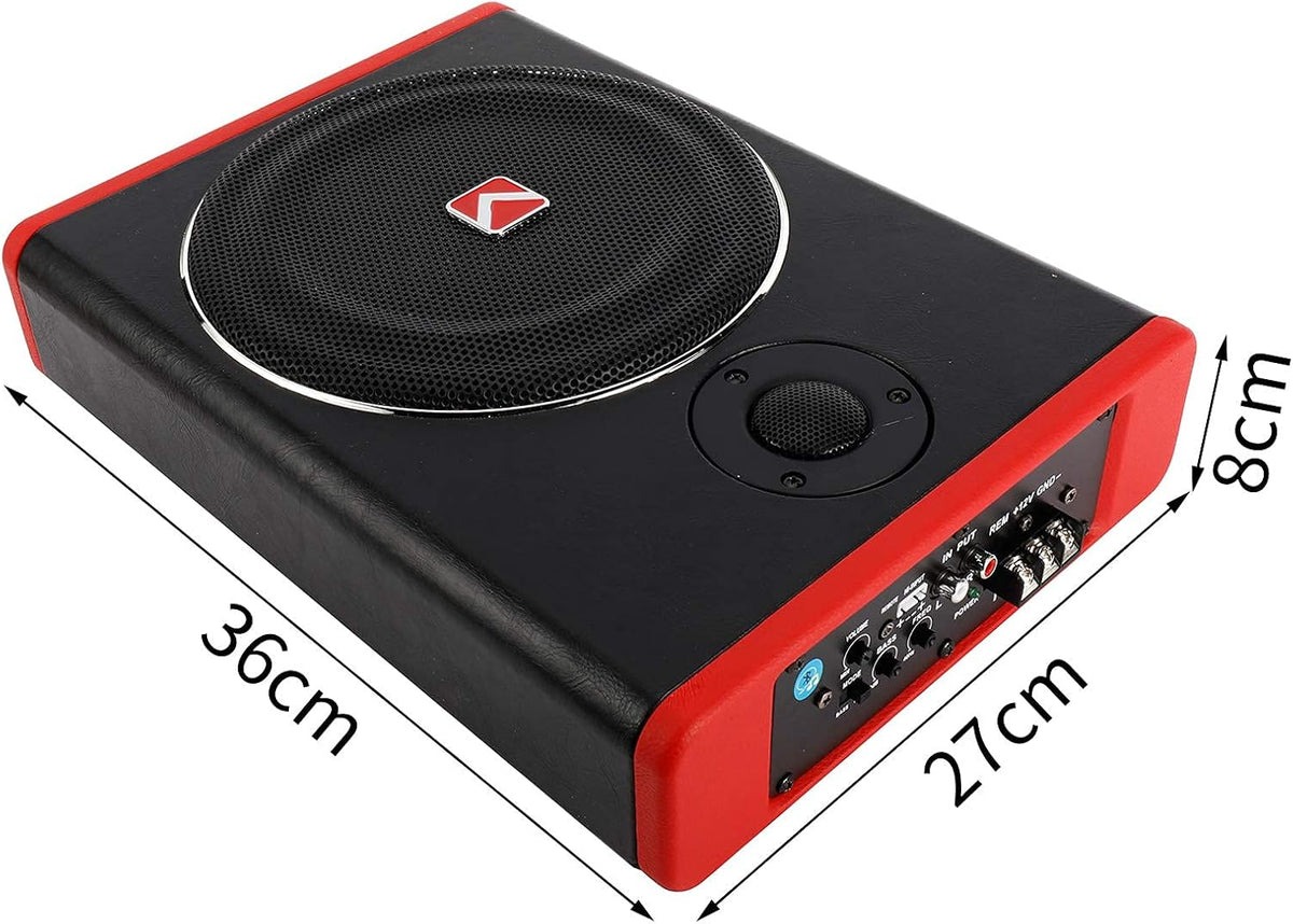 8" Car Under-Seat Subwoofer Power Amplifier Bass Speaker Pack of 2 R31393