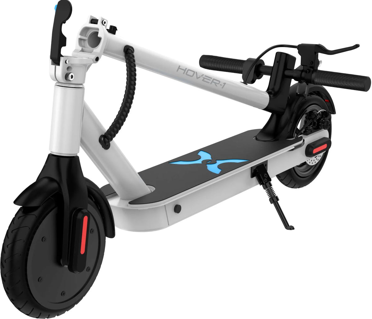 White 8.5 in Wheels Self Balancing Folding Electric Scooter L128