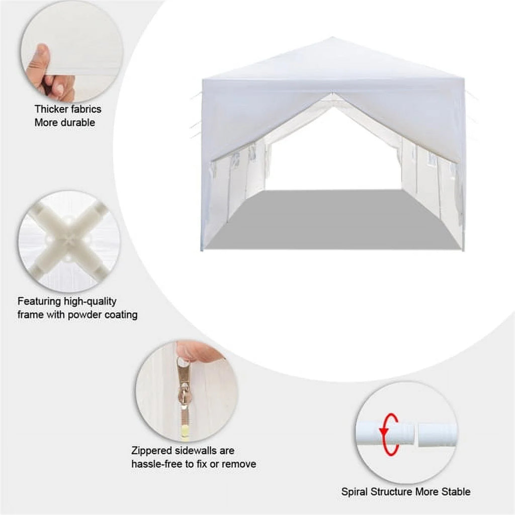 3 x 9m Eight Sides Two Doors Waterproof Tent A9306