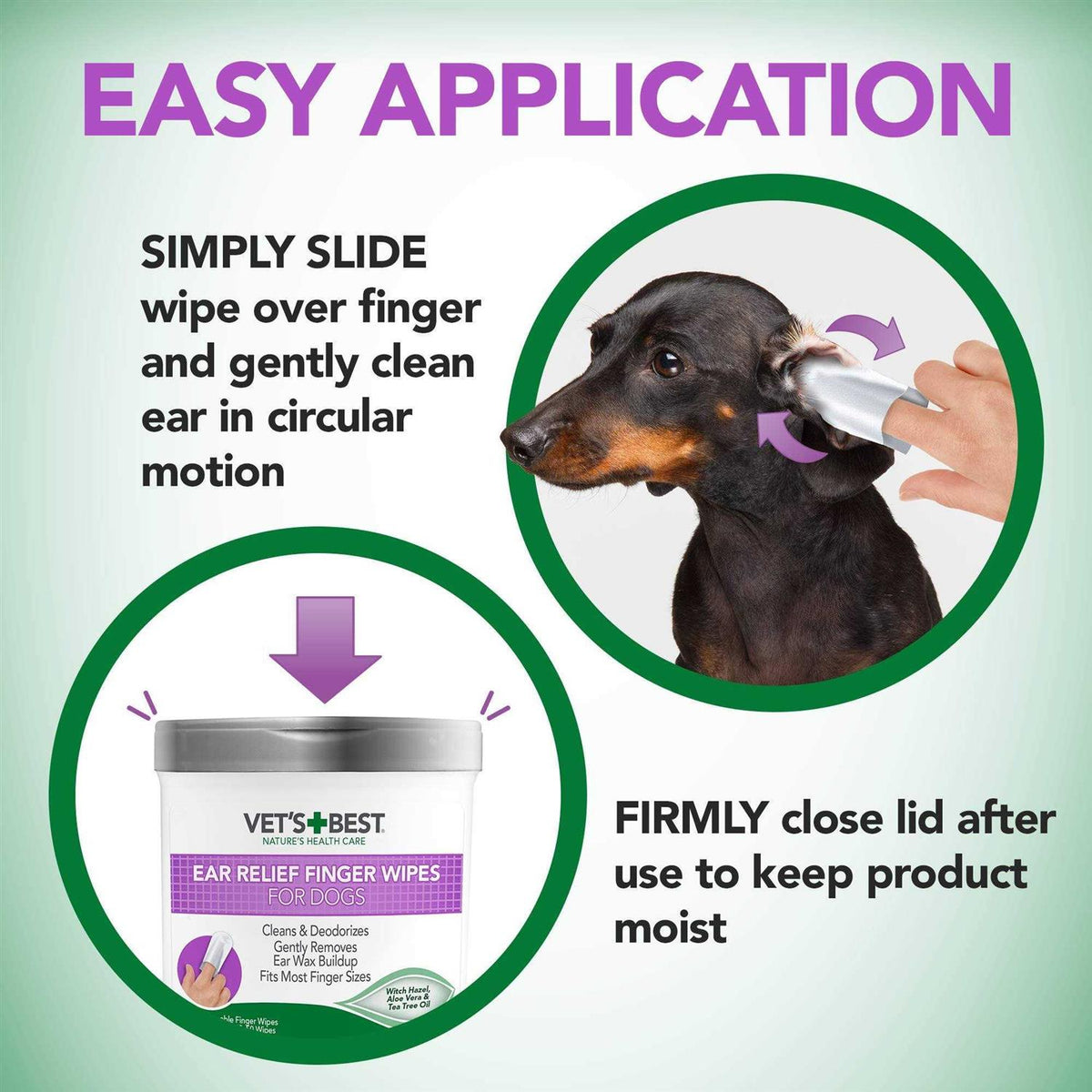 Ear Finger Pads 50 Pads for Dogs G3951