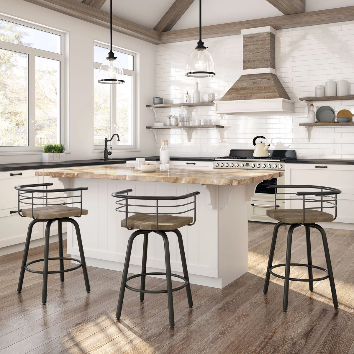 30 In. Swivel Bar Stool V446274