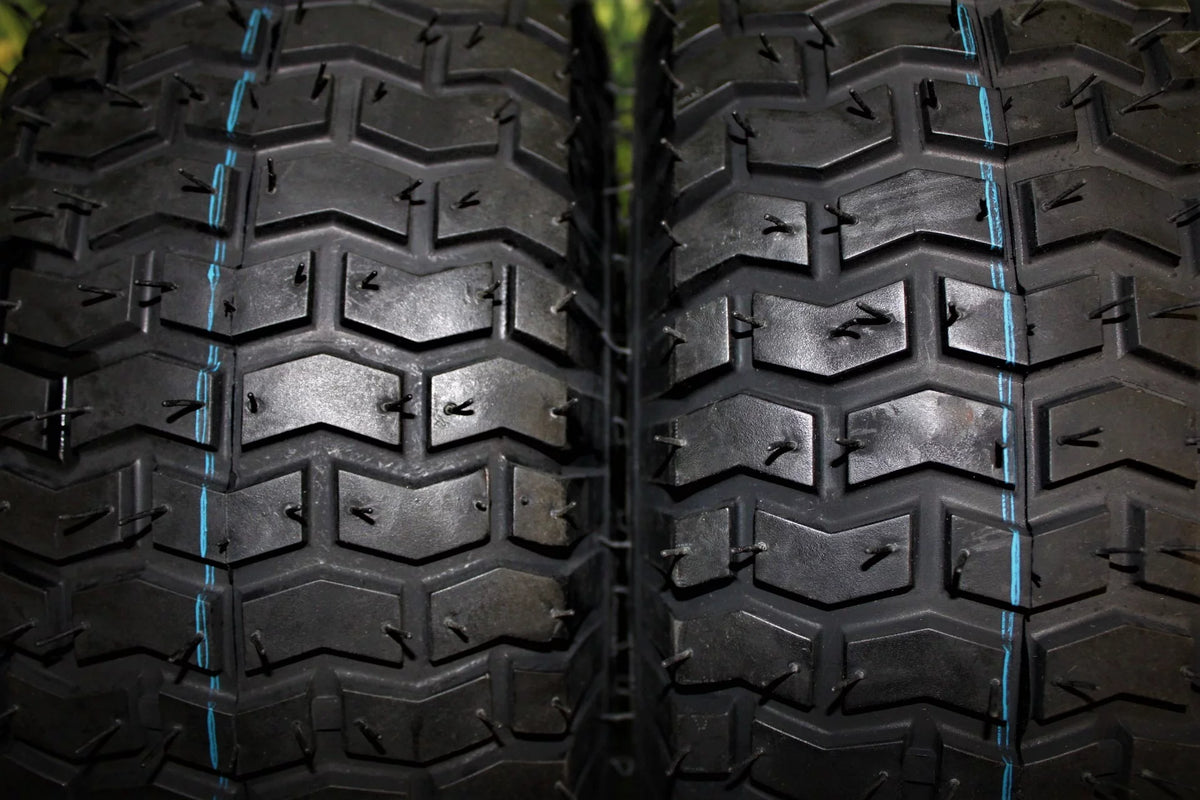 Matte Black 15x6.00-6 Lawn & Garden Tires & Wheels Set of 2 I808