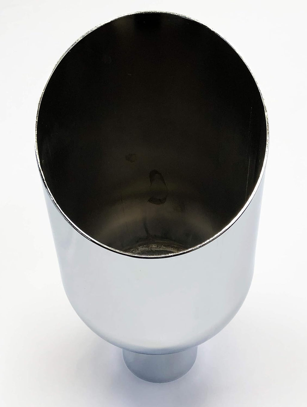 Chrome Slant Exhaust Tip 2.50" Inlet 6.00" Outlet 18.00" Long F88214