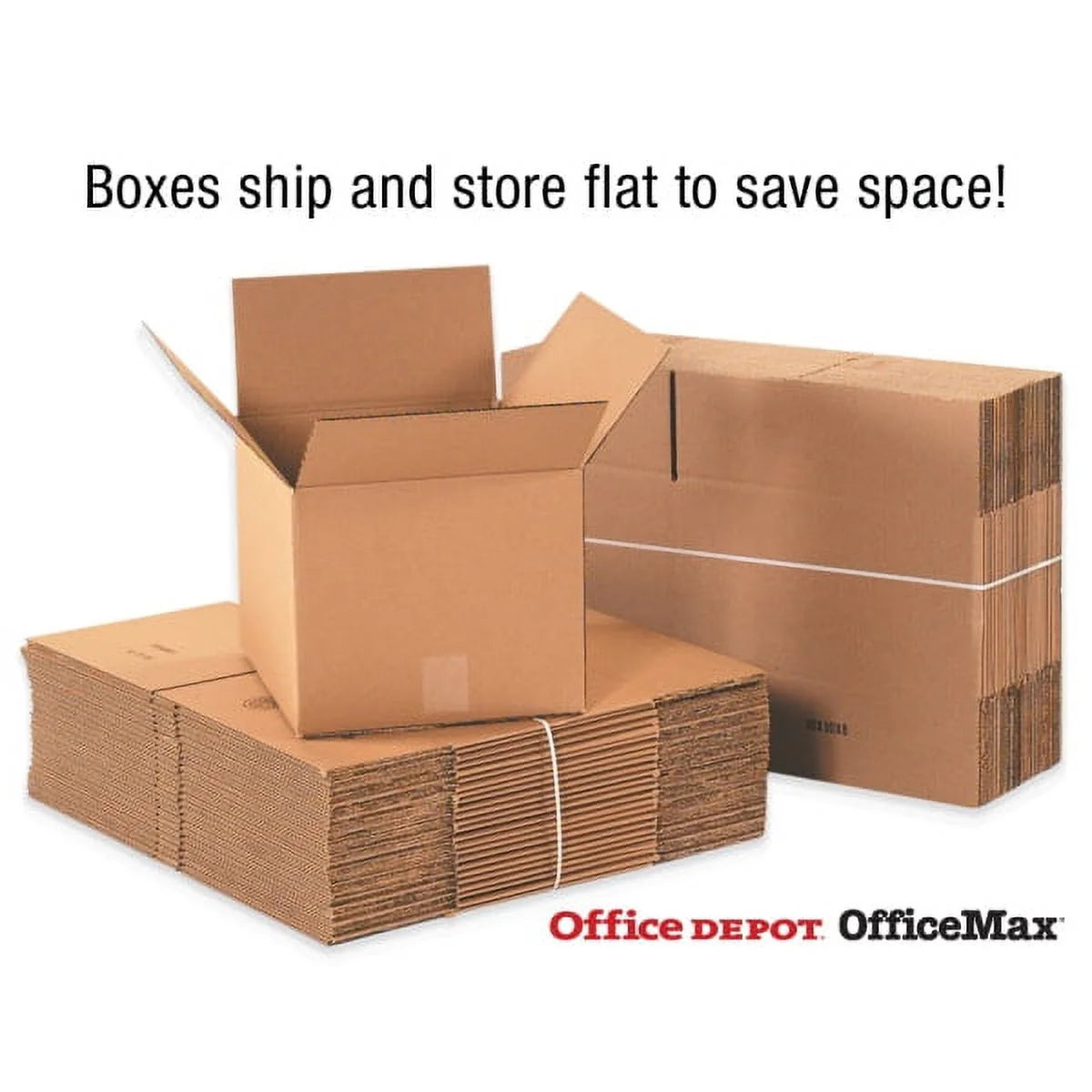 Corrugated Boxes 18" x 18" x 6", Bundle of 20 Y665628