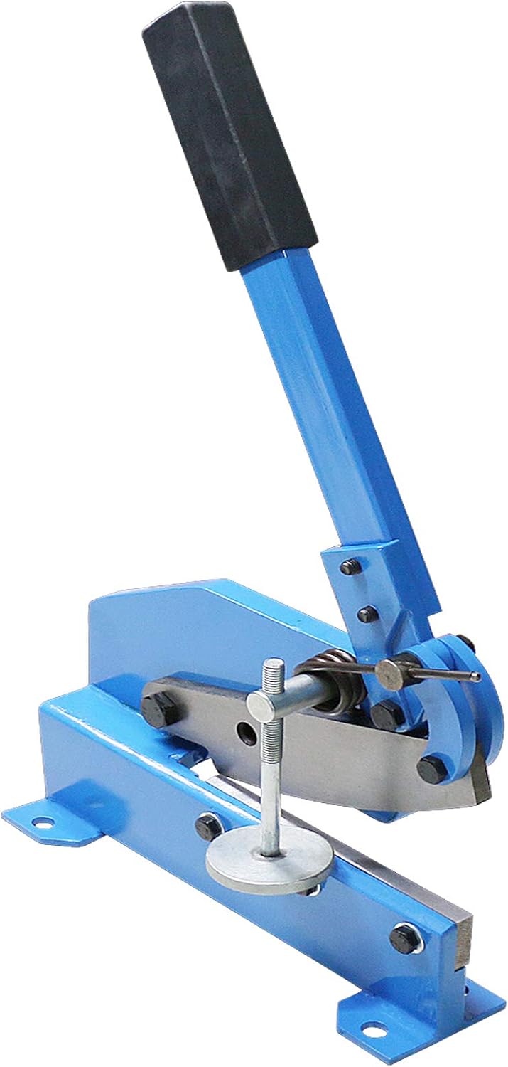 Hand Plate Shear, Manual Metal Cutter, Cutting Thickness 6mm Max, Benchtop for Carbon Steel Plates B8785