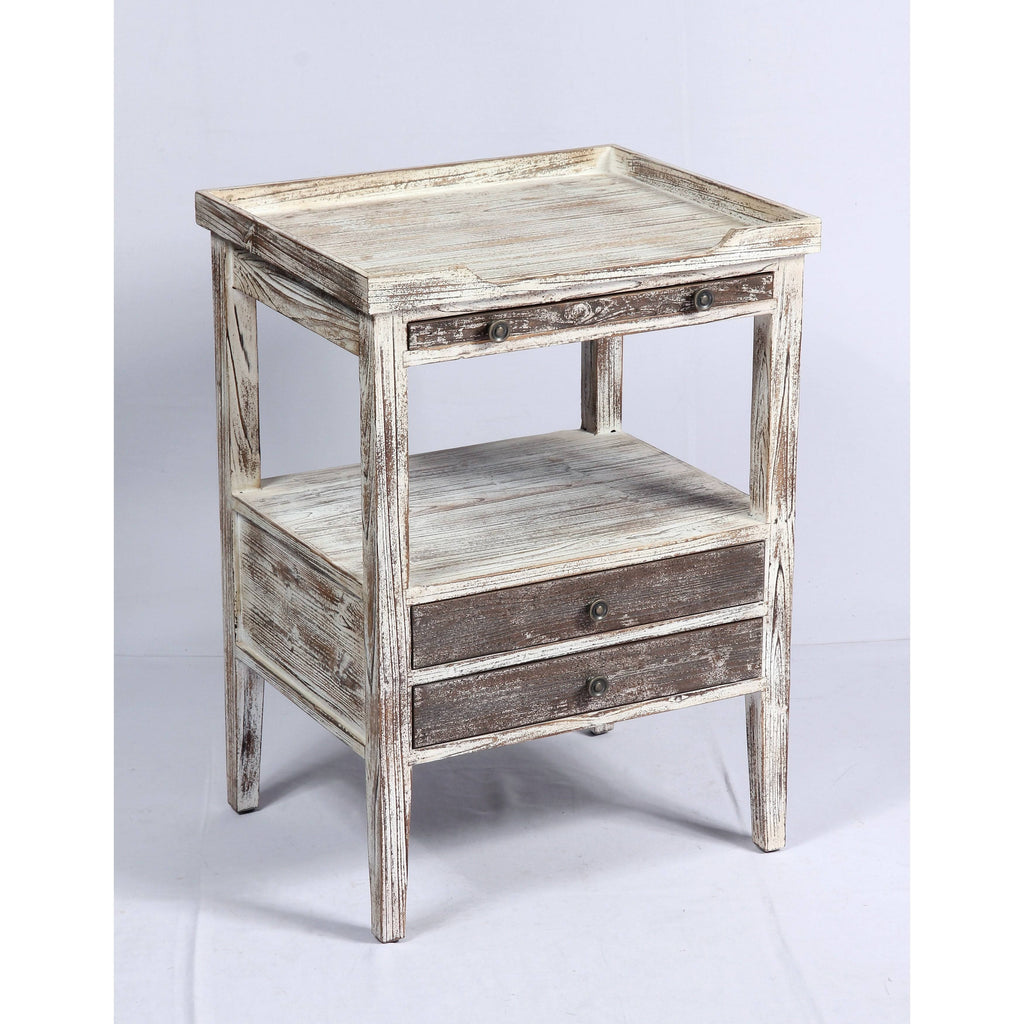 Weathered Rectangle Accent Table O928376