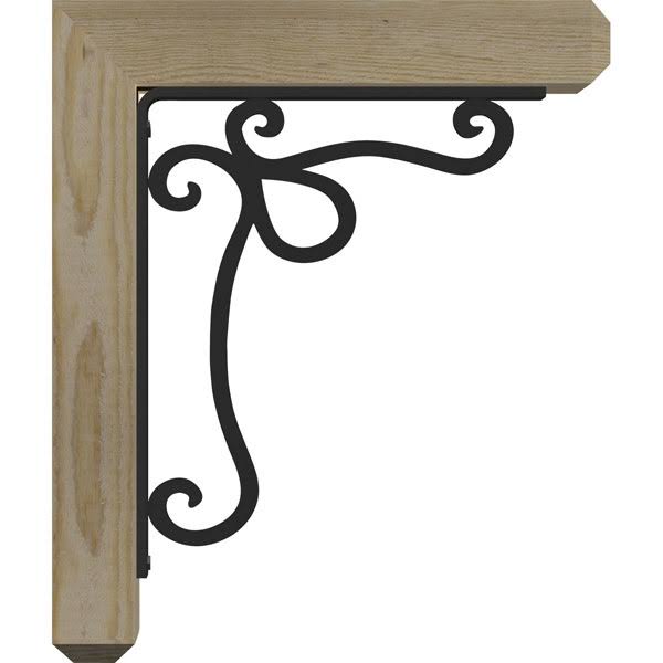 Douglas Fir Iron Bracket N780