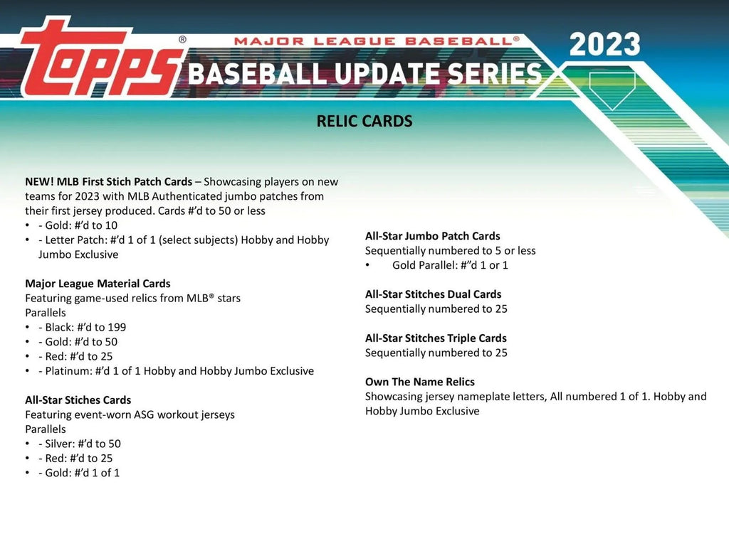 Baseball Trading Card Hobby Box J739042