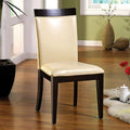 Espresso Finish Side Chair, Set of 2 A243