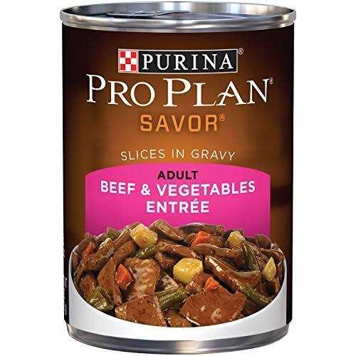 Beef & Vegetables Entree Adult Wet Dog Food V979