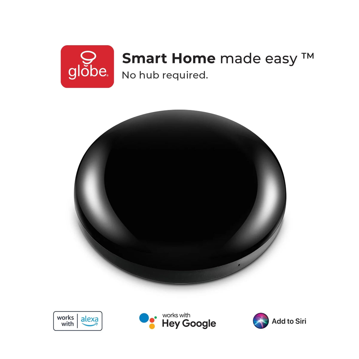 Black Wi-Fi Smart Universal Remote K875773