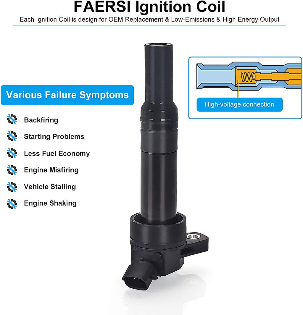 Ignition Coils Pack of 4 B8794