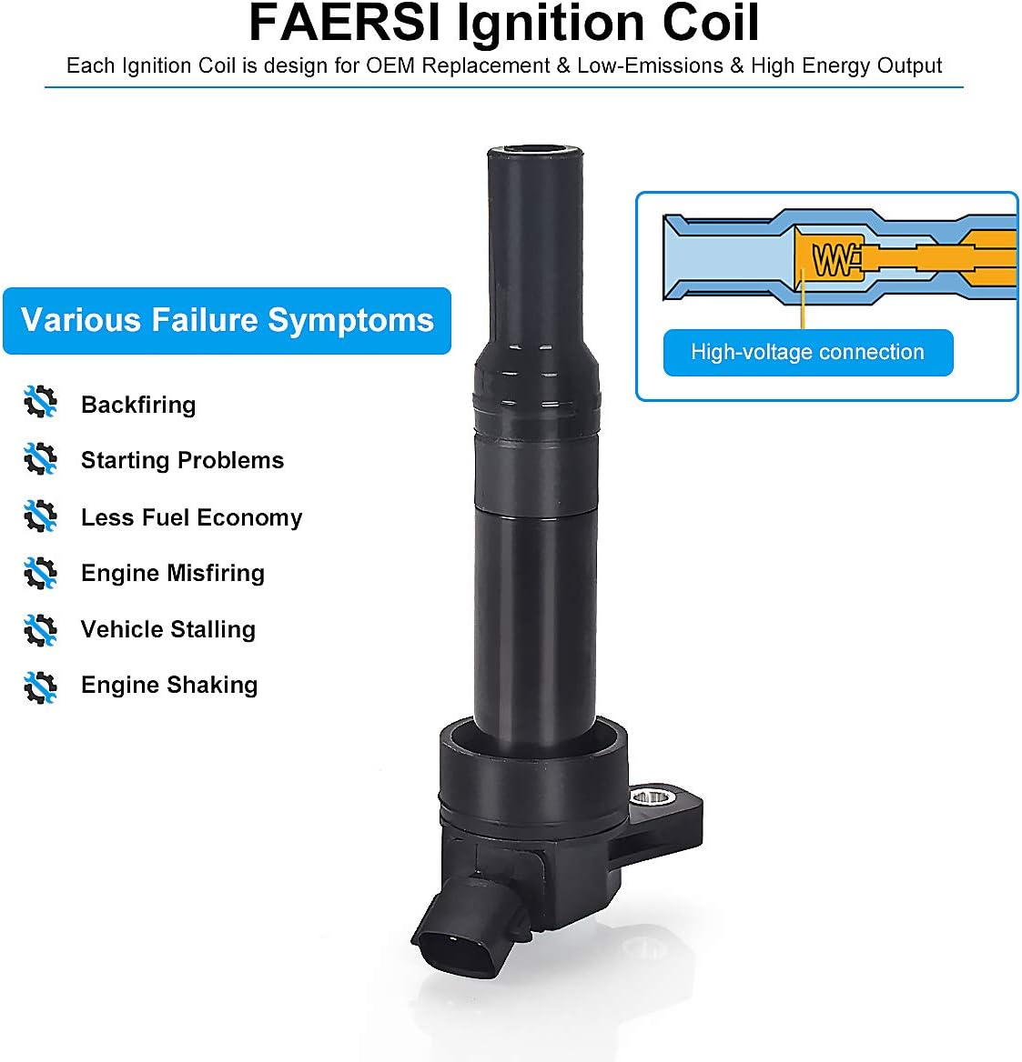 Ignition Coils Pack of 4 B8794