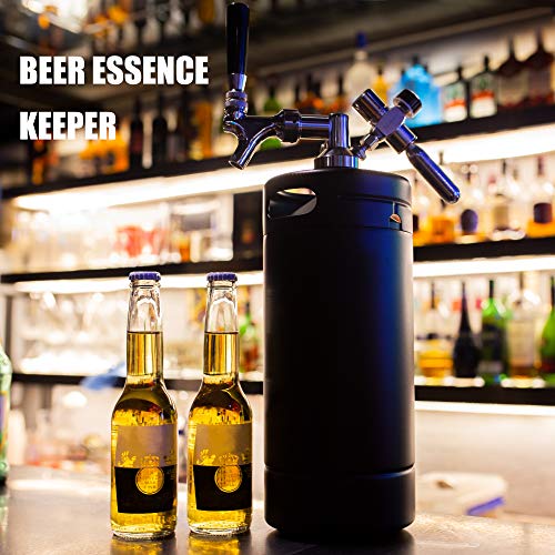 128oz Stainless Steel Pressurized Growler Tap System O91132
