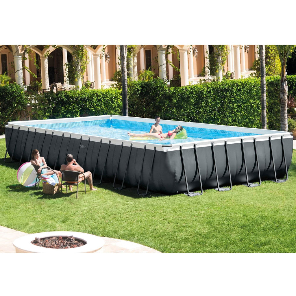 32ft x 16ft x 52in Rectangular Swimming Pool L865