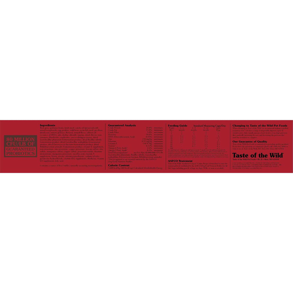 Southwest Canyon Dog Food W6667