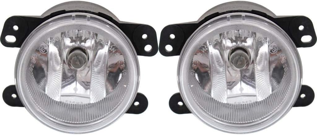 Fog Light Assembly for Jeep Grand Cherokee 2011 2012 2013 Pair Pack of 2 A67191