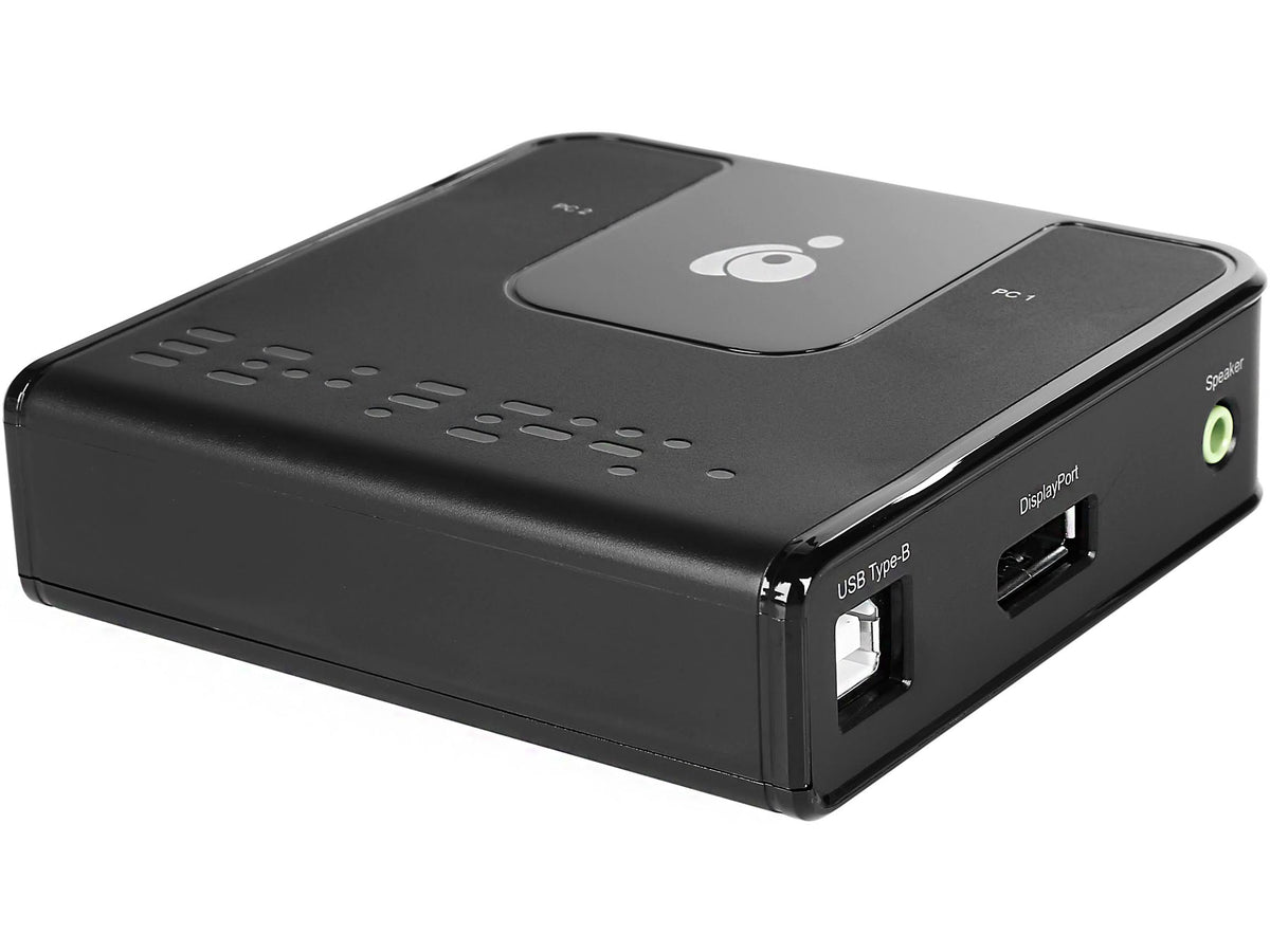 4K DisplayPort KVM Switch with Audio Cables Included, 2 KVM Ports P40742