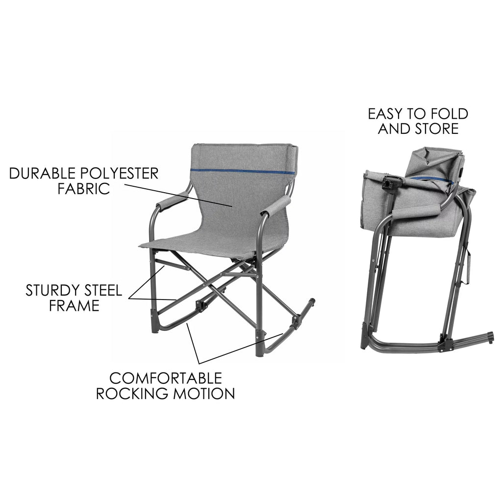 Grey Rocking Director's Chair J89932