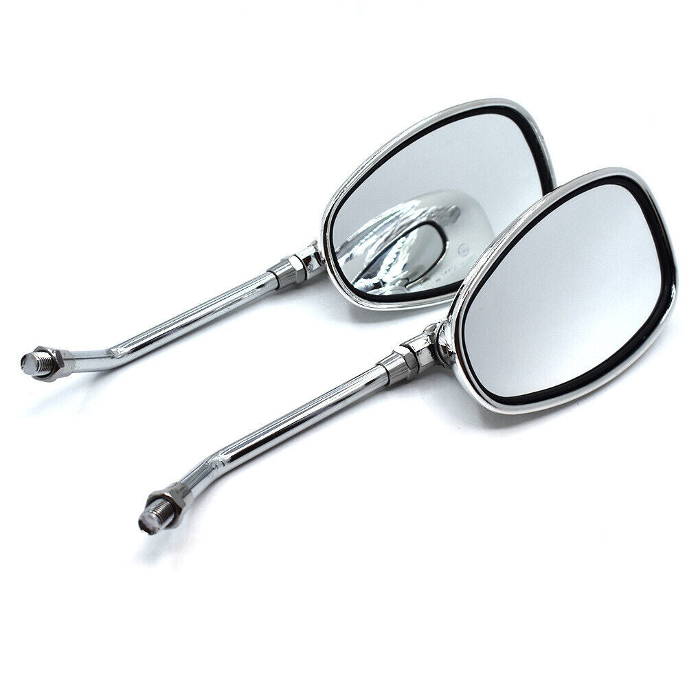 Oval Rear View Mirrors in Chrome M2760