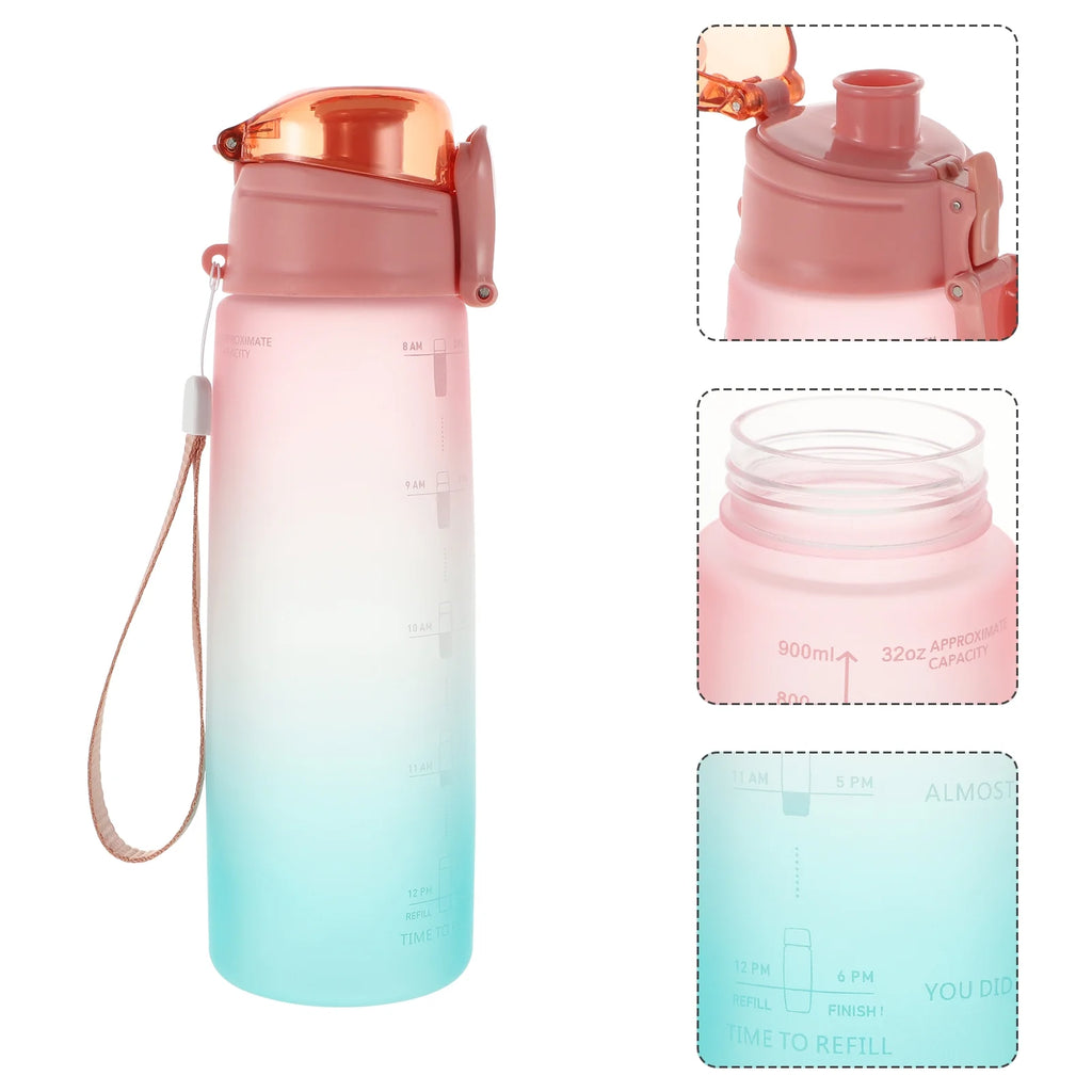 2 pcs Gradient Water Bottle E4167